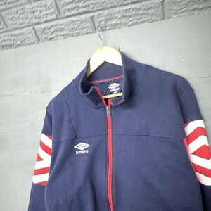 vintage umbro fleece full zip Large Logo On The‎ Sleeve Size L